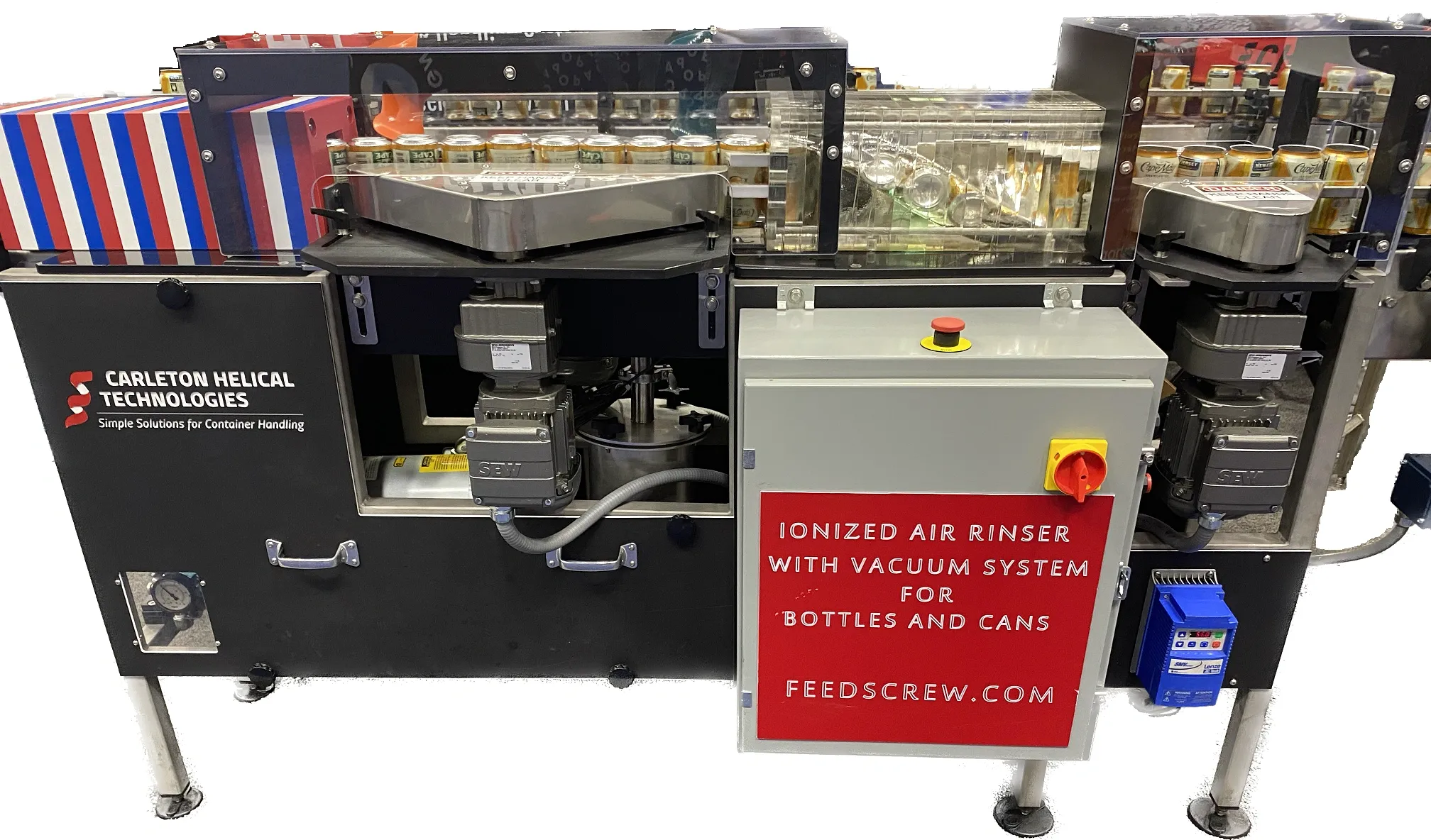 Ionized Air Rinser & Container Cleaning Solutions